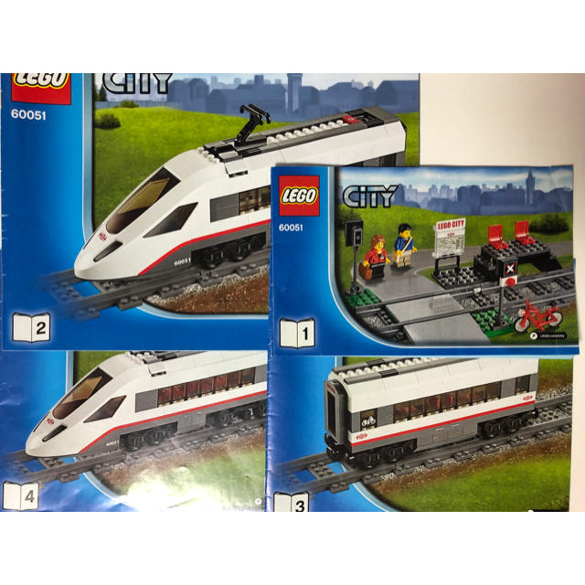 Lego(レゴ)のレゴ(LEGO) シティ  ハイスピードパッセンジャートレイン　60051 キッズ/ベビー/マタニティのおもちゃ(積み木/ブロック)の商品写真
