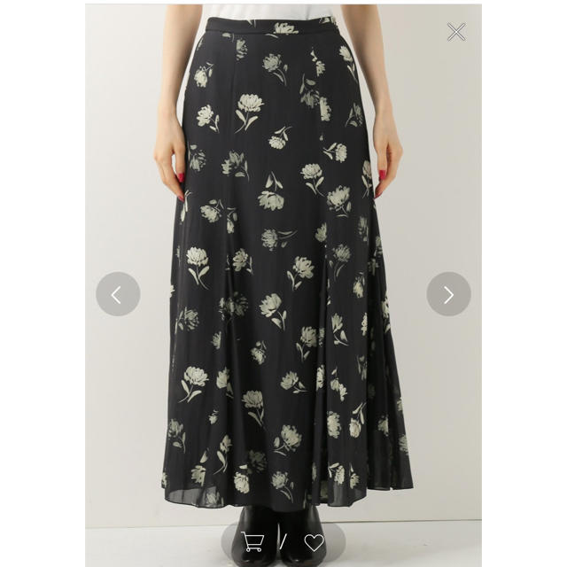 IENA(イエナ)のカッセンデシンパネルスカート レディースのスカート(ロングスカート)の商品写真