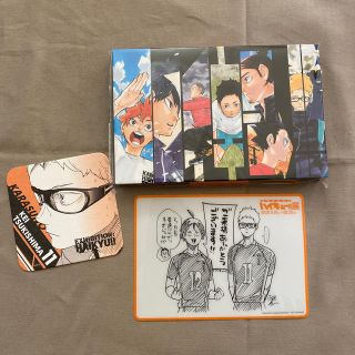 ハイキュー展 排球箱 特典 コースター(キャラクターグッズ)