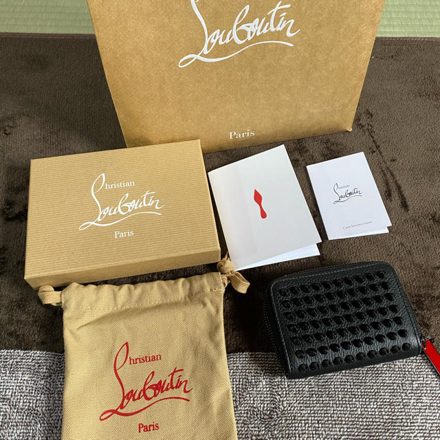 Christian Louboutin(クリスチャンルブタン)のクリスチャンルブタン　コインケース　メンズ　パネトーネ　付属品有り　正規品 レディースのファッション小物(コインケース)の商品写真