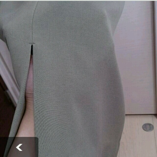 ViS(ヴィス)の VIS カーキスカート レディースのスカート(ひざ丈スカート)の商品写真