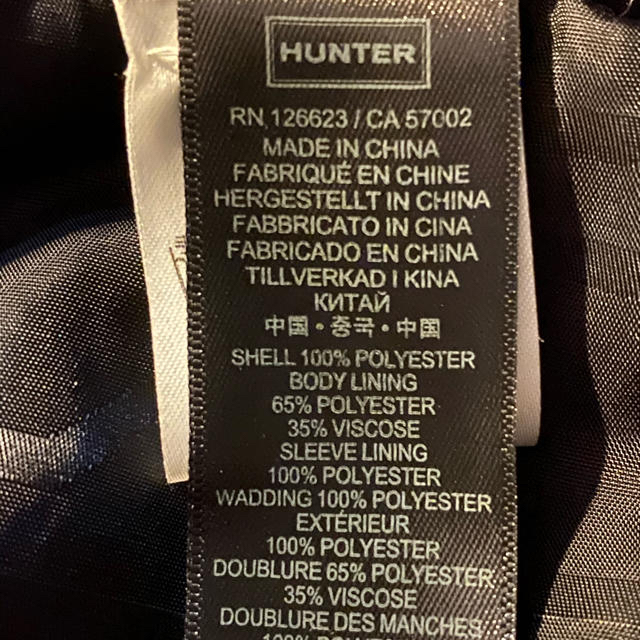 HUNTER(ハンター)のハンター　コート　美品 レディースのジャケット/アウター(モッズコート)の商品写真