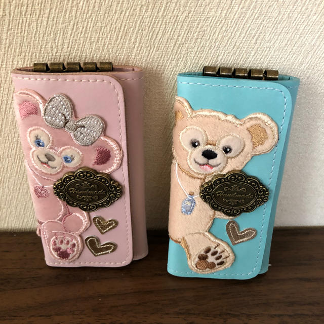 ダッフィー&シェリーメイ⭐︎キーケース⭐︎本革⭐︎2点セット⭐︎ディズニー