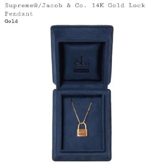 シュプリーム(Supreme)のSupreme Jacob Co. 14K Gold Lock (ネックレス)