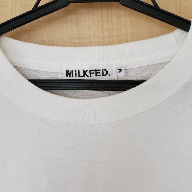 MILKFED.(ミルクフェド)のMILKFED.   ロンT   ホワイト M レディースのトップス(Tシャツ(長袖/七分))の商品写真