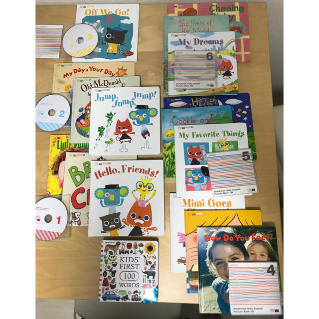 ベネッセ World Wide Kids 絵本+CD6枚-