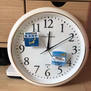 CASIO - カシオ 電波時計 壁掛け時計の通販 by たかたか's shop CASIO - カシオ 電波時計 壁掛け時計の通販 by たかたか's shop