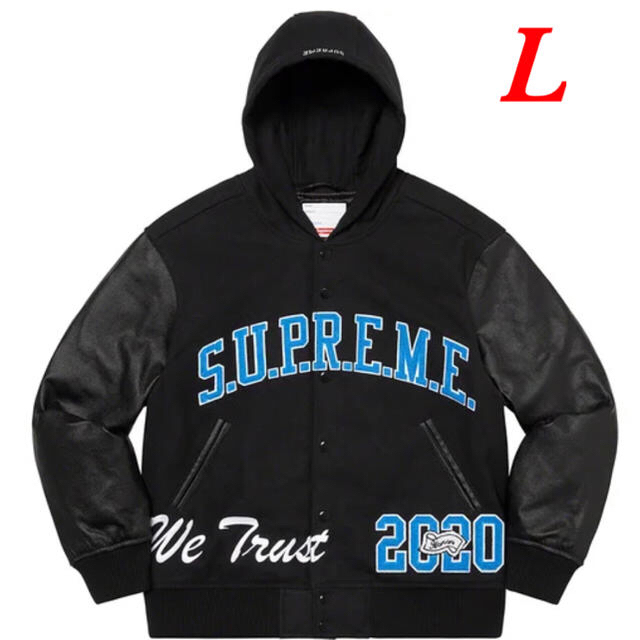 Supreme(シュプリーム)のsupreme  King Hooded Varsity Jacket メンズのジャケット/アウター(スタジャン)の商品写真