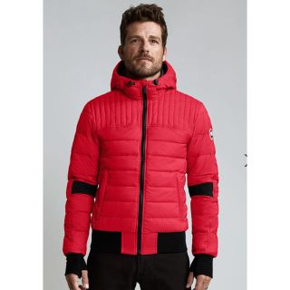 カナダグース(CANADA GOOSE)の専用　　　カナダグース　CABRI HOODY レッド　サイズM(ダウンジャケット)