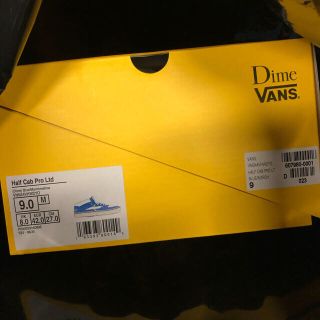 即日発送可能 Vans x Dime Half Cab Pro