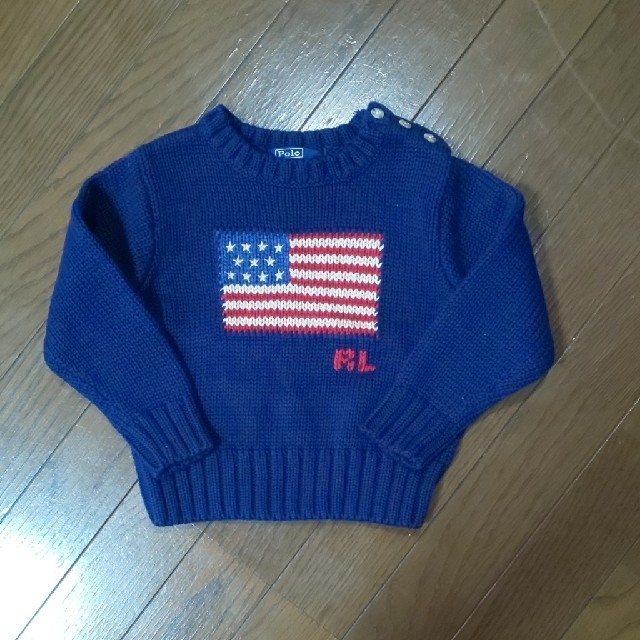 POLO RALPH LAUREN(ポロラルフローレン)のPolo Ralph Lauren  size2/2T キッズ/ベビー/マタニティのベビー服(~85cm)(ニット/セーター)の商品写真