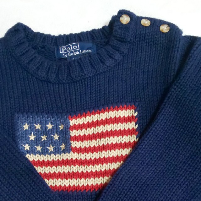 POLO RALPH LAUREN(ポロラルフローレン)のPolo Ralph Lauren  size2/2T キッズ/ベビー/マタニティのベビー服(~85cm)(ニット/セーター)の商品写真