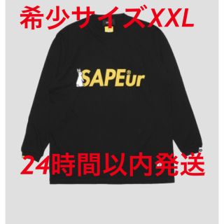 【希少サイズXXL】#FR2×SAPEur BIG-S ロンT サプール(Tシャツ/カットソー(七分/長袖))