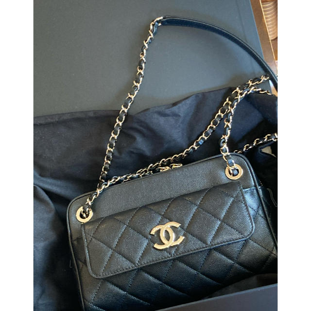 CHANEL - Natsu　チェーンショルダーカメラバッグ