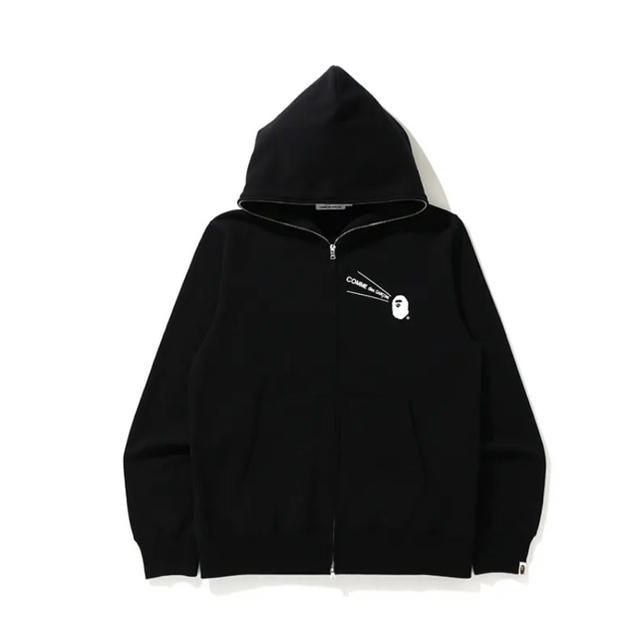 CDG OSAKA X BAPE FULL ZIP HOODIE