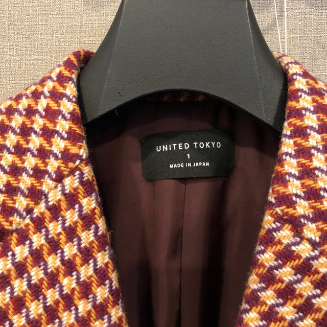 UNITED TOKYO ガンクラブセミダブルチェスターコート 2