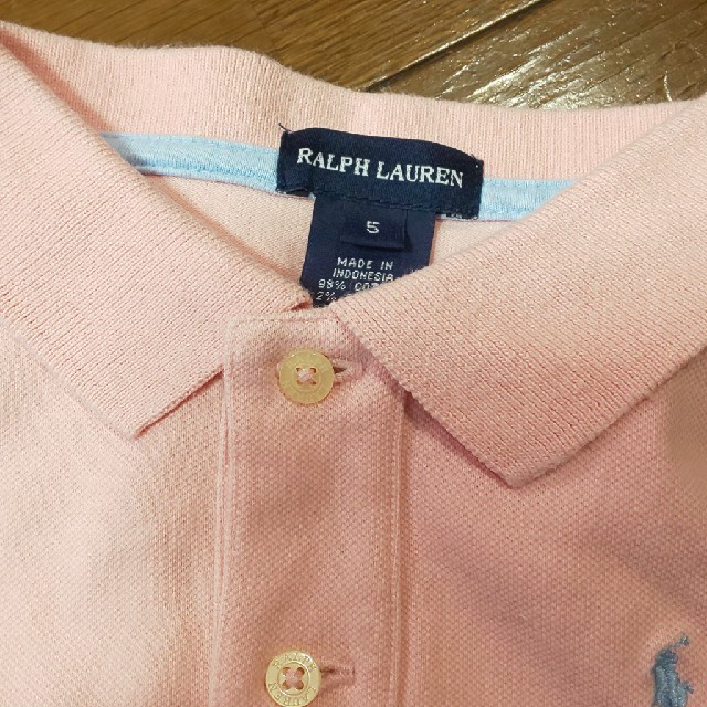 Ralph Lauren(ラルフローレン)のRalph Lauren ポロシャツ size5 キッズ/ベビー/マタニティのキッズ服女の子用(90cm~)(その他)の商品写真