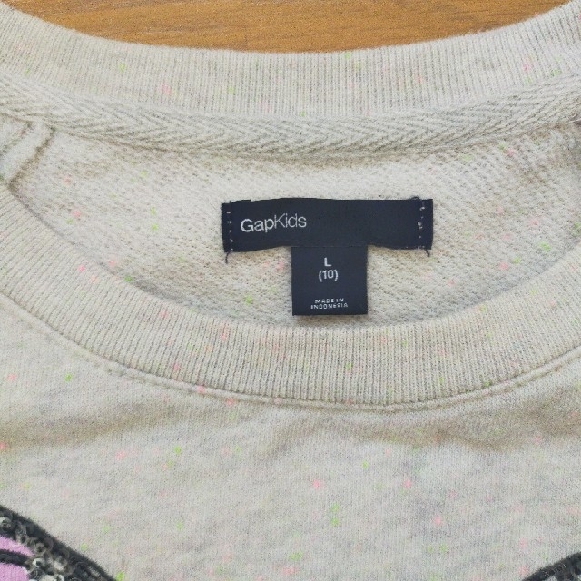 GAP(ギャップ)のGap キッズ トレーナー のりさん専用 キッズ/ベビー/マタニティのキッズ服女の子用(90cm~)(Tシャツ/カットソー)の商品写真