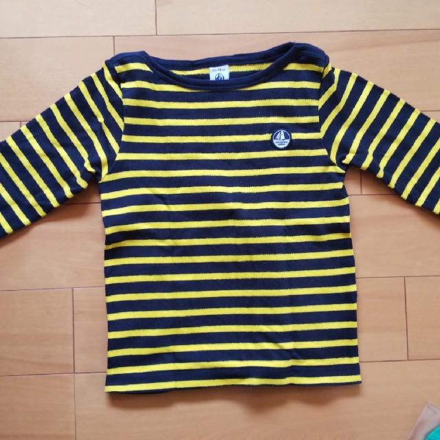 PETIT BATEAU(プチバトー)のYumamaさん専用プチバトー&ハッカキッズ キッズ/ベビー/マタニティのキッズ服男の子用(90cm~)(Tシャツ/カットソー)の商品写真