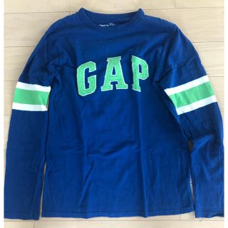 ギャップキッズ(GAP Kids)のGAP kids  長袖カットソー　ブルー(Tシャツ/カットソー)