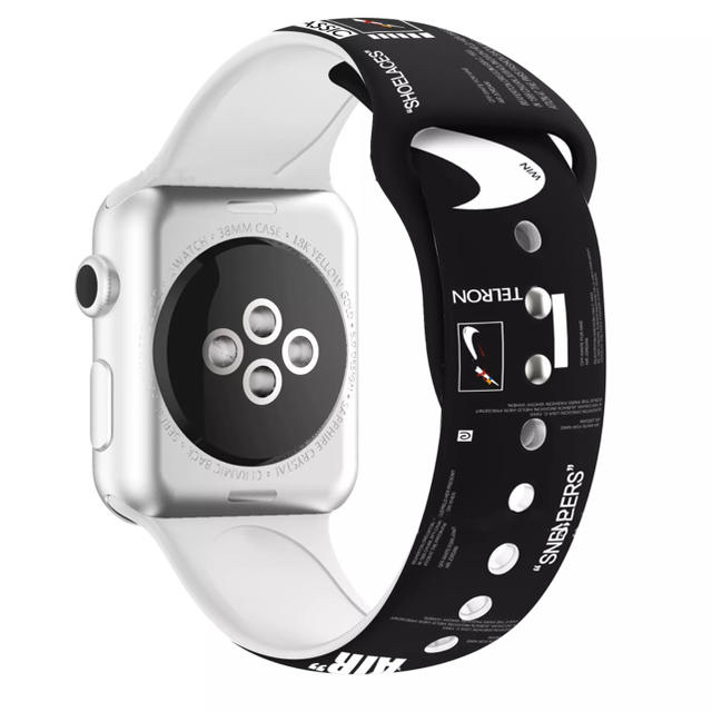 Apple Watch(アップルウォッチ)のApple Watch専用　スポーツバンド　ラバーバンド メンズの時計(ラバーベルト)の商品写真