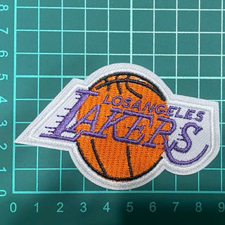 NBA チーム 刺繍 ワッペン アイロン熱圧着 ロサンゼルス レイカーズの
