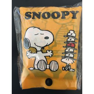 スヌーピー(SNOOPY)の限定　スヌーピー　ポーチ付きエコバック　オレンジ(エコバッグ)