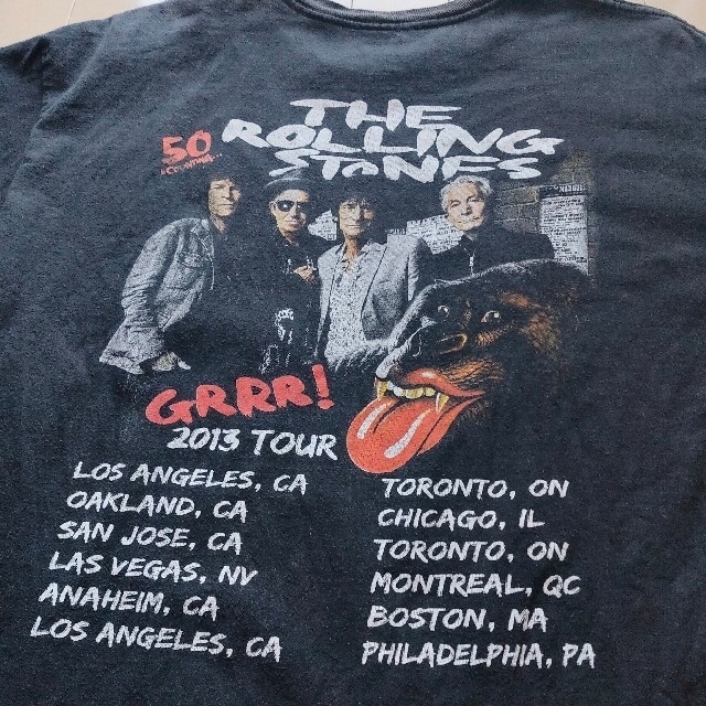 ヴィンテージ 13年 ROLLING STONES ローリングストーンズTシャツ ヴィンテージ 13年 ROLLING STONES ローリングストーンズTシャツ