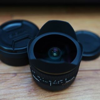 シグマ(SIGMA)のねもふぃら様専用 15mm F2.8 EX DG  キヤノンefマウント(レンズ(単焦点))