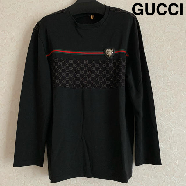 Gucci(グッチ)の⭐️GUCCIグッチ⭐️GGモノグラムTシャツ　52 メンズのトップス(Tシャツ/カットソー(七分/長袖))の商品写真