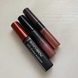 メイベリン(MAYBELLINE)のアイブロウマスカラ3点セット(眉マスカラ)