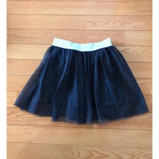 プチバトー(PETIT BATEAU)のほぼ新品 プチバトーのチュールスカート(スカート)