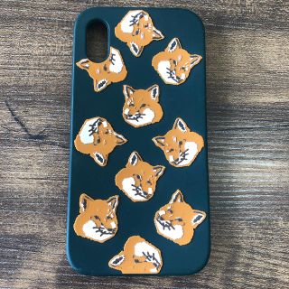 メゾンキツネ(MAISON KITSUNE')のメゾンキツネ MAISON Kitsuné iPhoneケース(iPhoneケース)