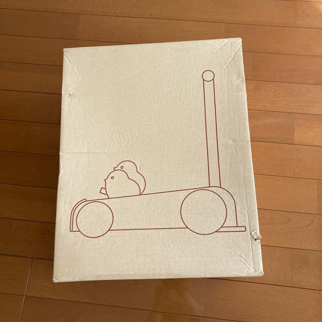 MUJI (無印良品)(ムジルシリョウヒン)の無印良品　手押し車 キッズ/ベビー/マタニティのおもちゃ(手押し車/カタカタ)の商品写真