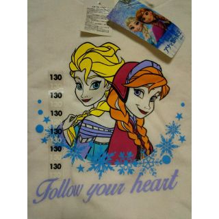 アナトユキノジョオウ(アナと雪の女王)の白アナ雪 トレーナー最終価格　＆　ママにプレゼント付き(Tシャツ/カットソー)