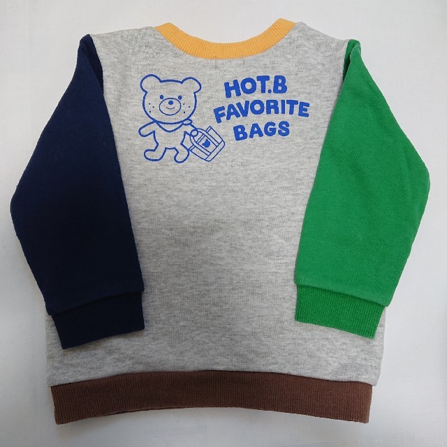 HOT BISCUITS(ホットビスケッツ)の【sanaさま専用】ホットビスケッツ トレーナー 90 キッズ/ベビー/マタニティのキッズ服男の子用(90cm~)(Tシャツ/カットソー)の商品写真