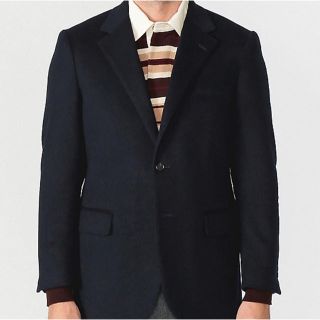 マッキントッシュ(MACKINTOSH)の【OX BRIDGE】カシミヤ無地ジャケット 新品(ノーカラージャケット)