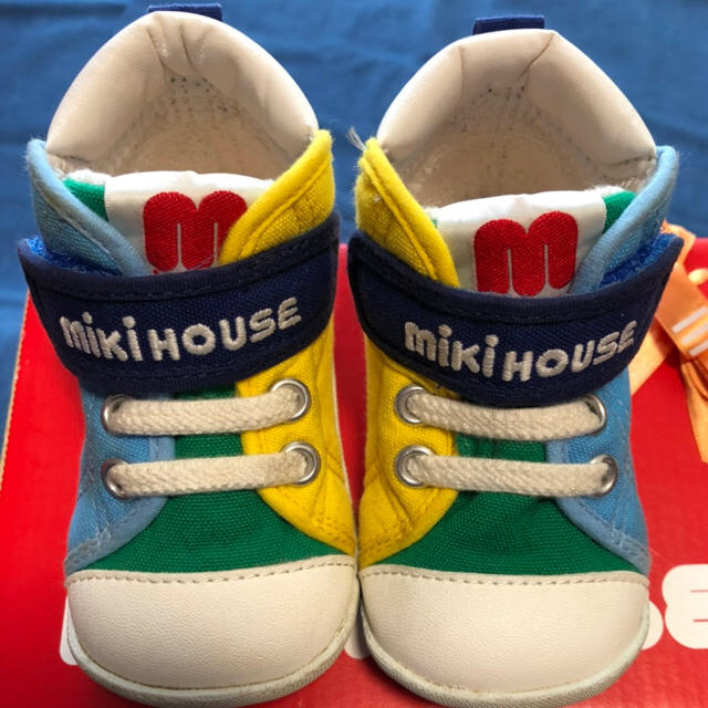 mikihouse(ミキハウス)のミキハウス　ファーストシューズ　12.5cm キッズ/ベビー/マタニティのベビー靴/シューズ(~14cm)(スニーカー)の商品写真