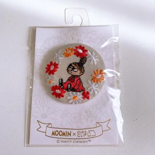 リトルミー(Little Me)のリトルミイ　刺繍缶バッチ(バッジ/ピンバッジ)