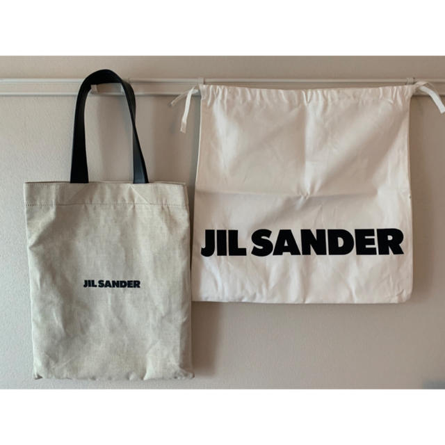 Jil Sander(ジルサンダー)のオレオ様専用　ジルサンダー ロゴ トートバッグ キャンバス jil sander メンズのバッグ(トートバッグ)の商品写真