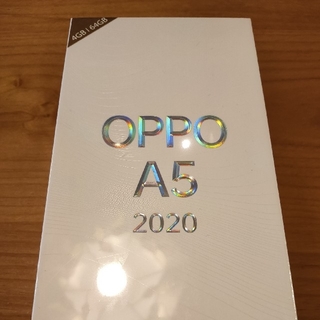 ラクテン(Rakuten)のOPPO A5 2020 (新品未使用)(スマートフォン本体)