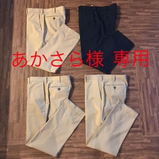 ユニクロ(UNIQLO)の【4本セット】ユニクロ 感動パンツ （コットンライク）(スラックス)