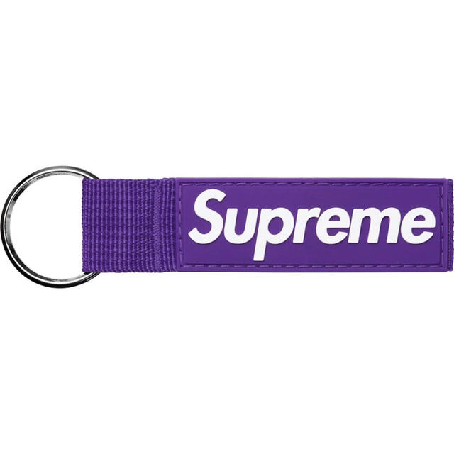 Supreme(シュプリーム)のSupreme Webbing Keychain Purple メンズのファッション小物(キーホルダー)の商品写真