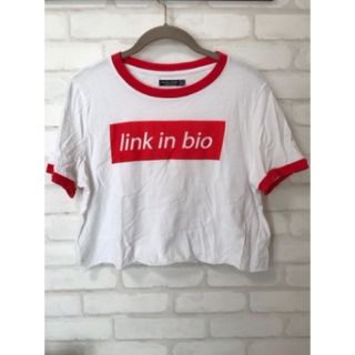 ベルシュカ(Bershka)の【Bershka】Tシャツ　ミニTシャツ　チビTシャツ(Tシャツ(半袖/袖なし))