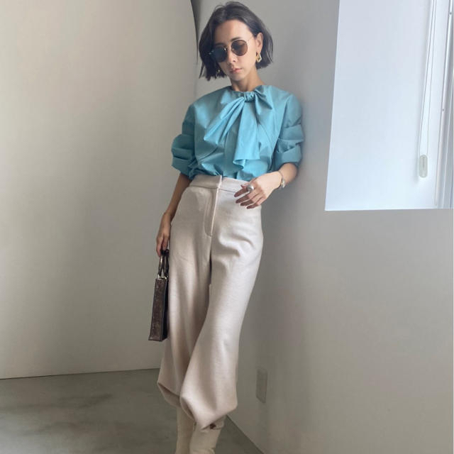 ミルフィーユ様専用 Ameri vintage TWIST TIE BLOUSE