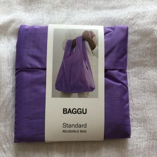 ⭐️うえも様専用⭐️《新品》BAGGU standard パープル無地(エコバッグ)