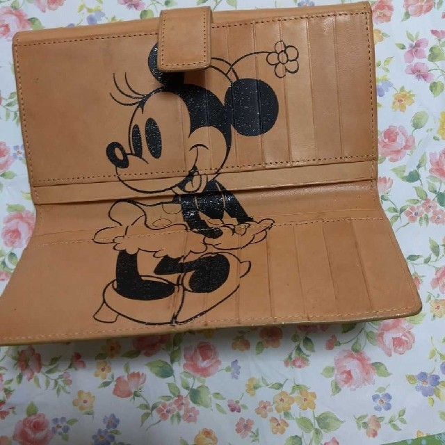 ミニーマウス(ミニーマウス)のミニーマウス 本革 長財布 レディースのファッション小物(財布)の商品写真