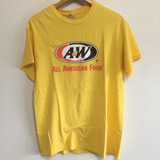 ルーカ(RVCA)のA&W Tシャツ　古着(Tシャツ/カットソー(半袖/袖なし))