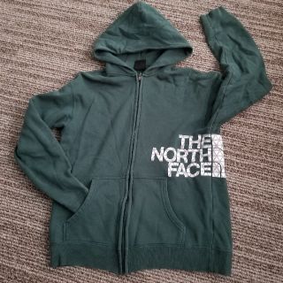 ザノースフェイス(THE NORTH FACE)ののぶ様専用✩.*˚THE NORTH FACEパーカー緑L(パーカー)