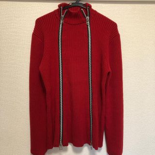 ジョンローレンスサリバン(JOHN LAWRENCE SULLIVAN)のJOHN LAWLENCE SULLIVAN ZIP KNIT(ニット/セーター)